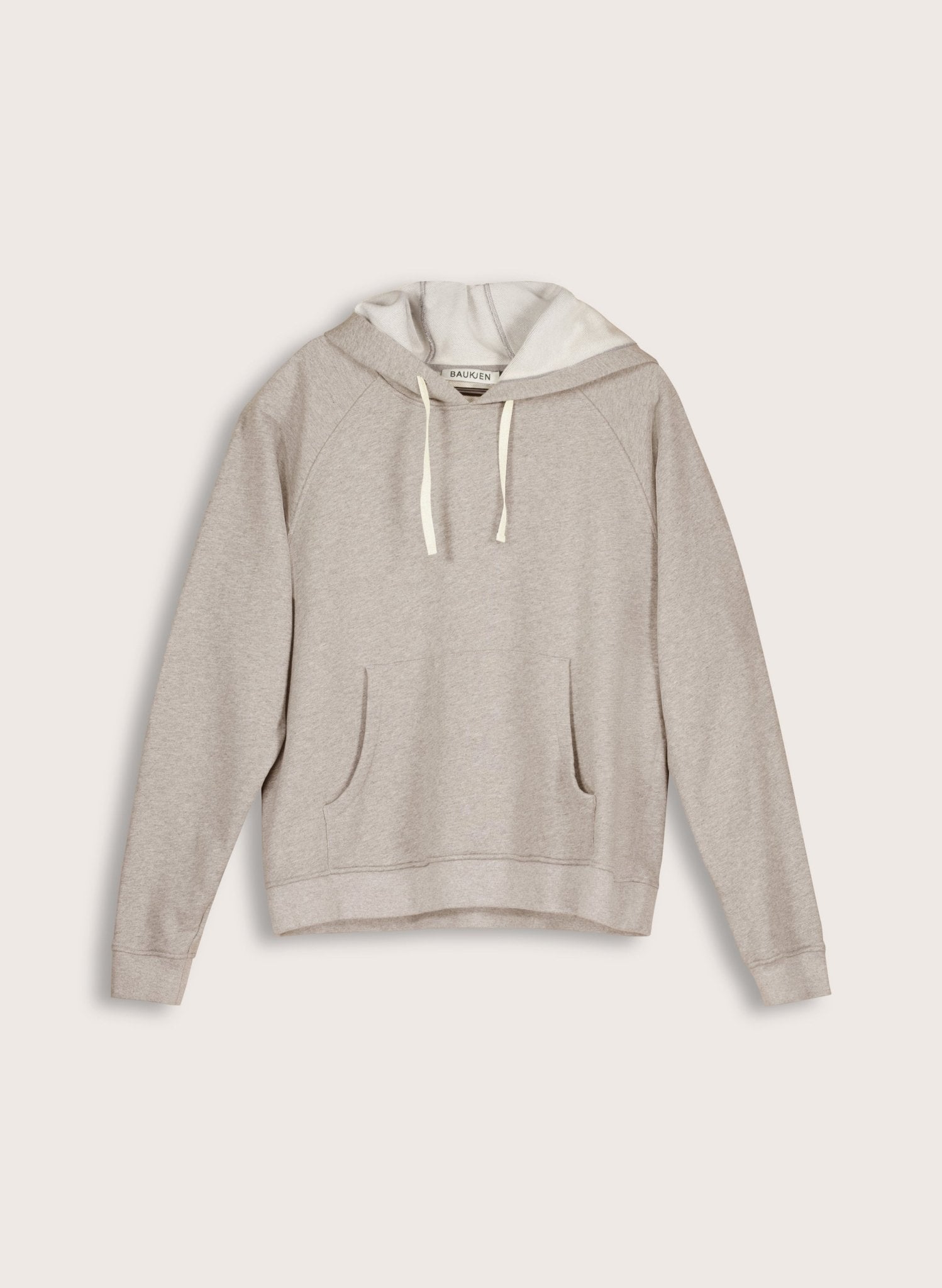 Arden Organic Cotton Hoodie - Grey Marl Baukjen