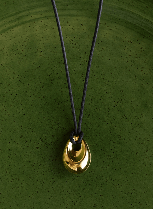 Ava Pendant Cord Necklace - One Size Baukjen