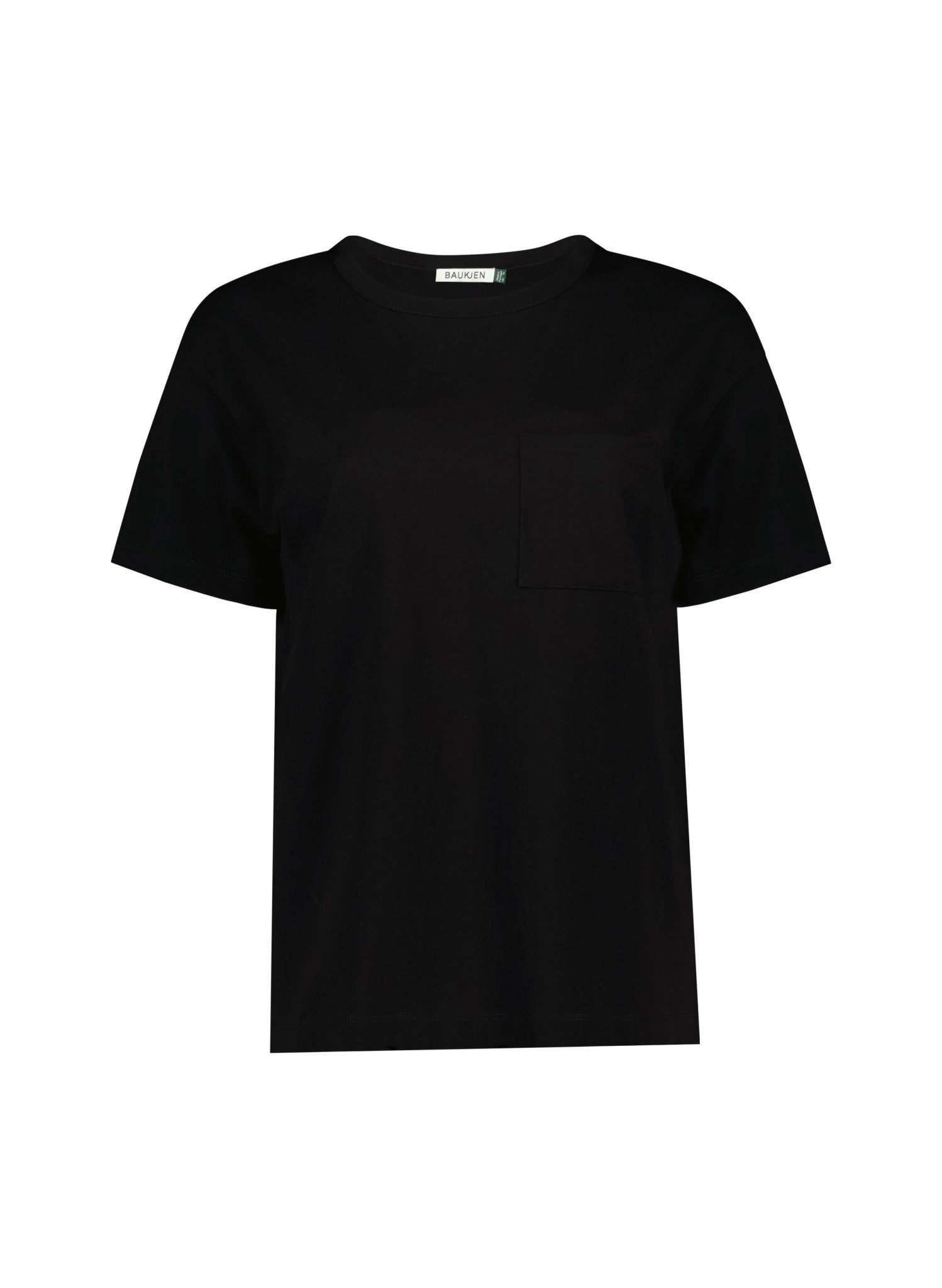 Baukjen Essentials Regenerative Cotton Perfect Tee - Caviar Black Baukjen