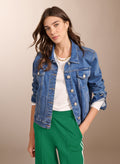 Baukjen Organic Cotton Denim Jacket - Washed Indigo Baukjen