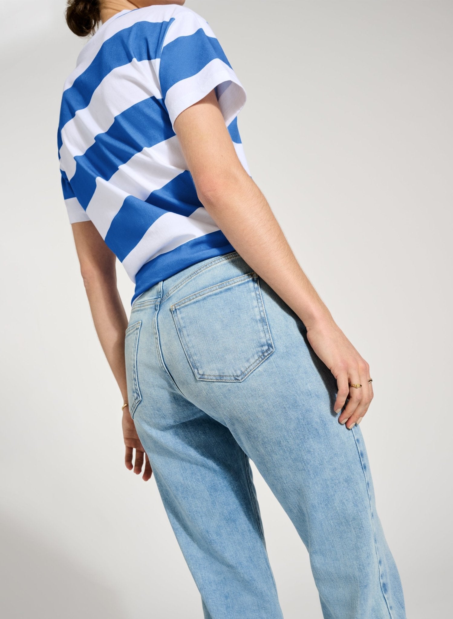 Baukjen Organic Cotton Slim Leg Jeans - Light Indigo Baukjen