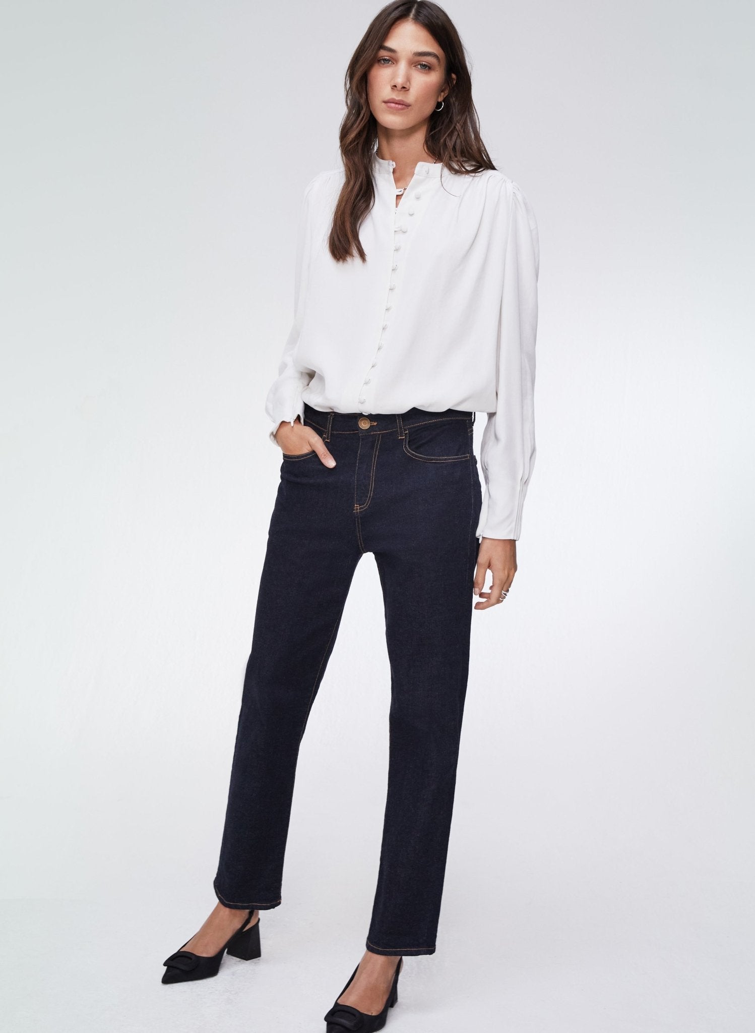 Organic Cotton Stretch Boyfriend Jeans
