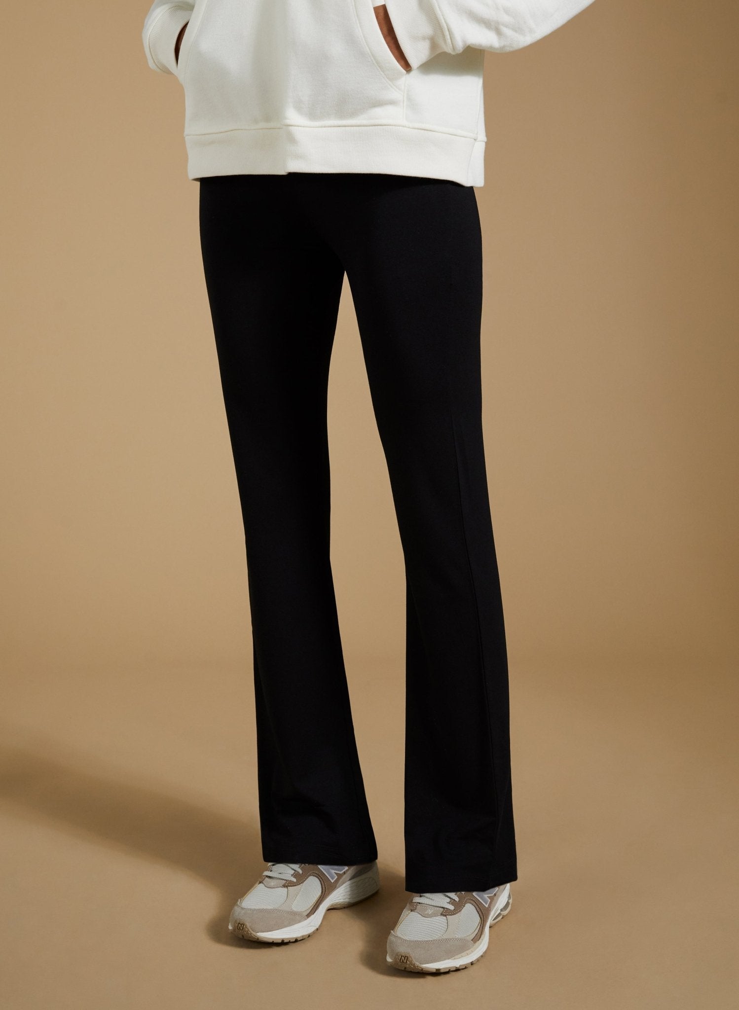 Bibii Flared Leggings - Caviar Black Baukjen