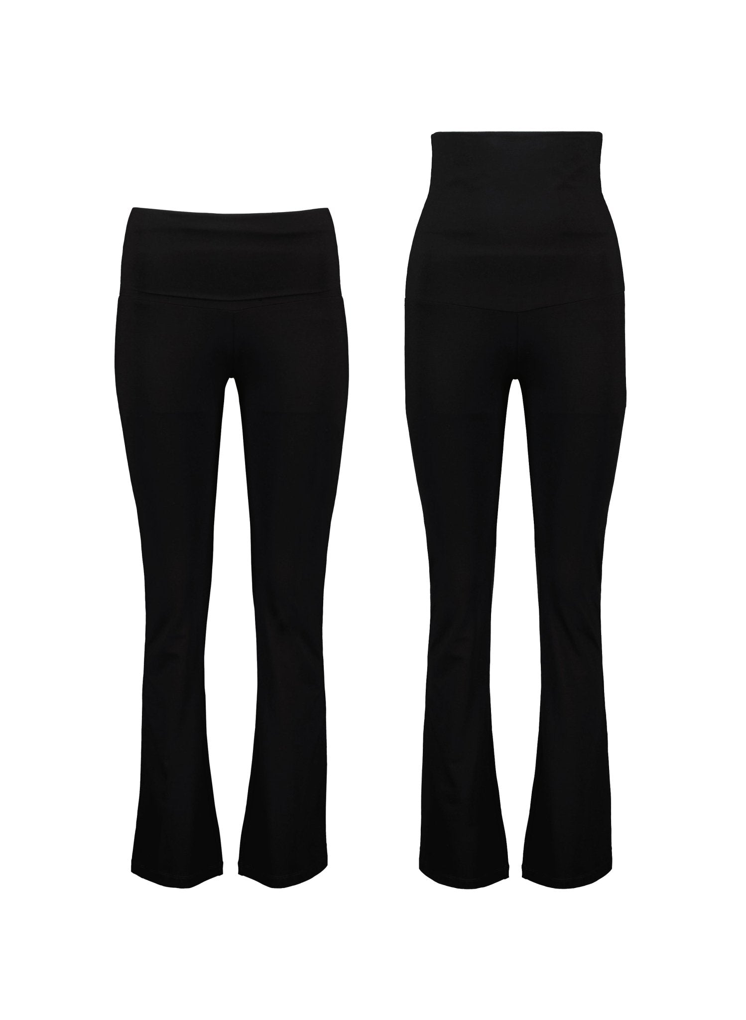 Bibii Flared Leggings - Caviar Black Baukjen
