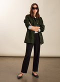 Billie Ponte Carrot Leg Trousers - Caviar Black Baukjen