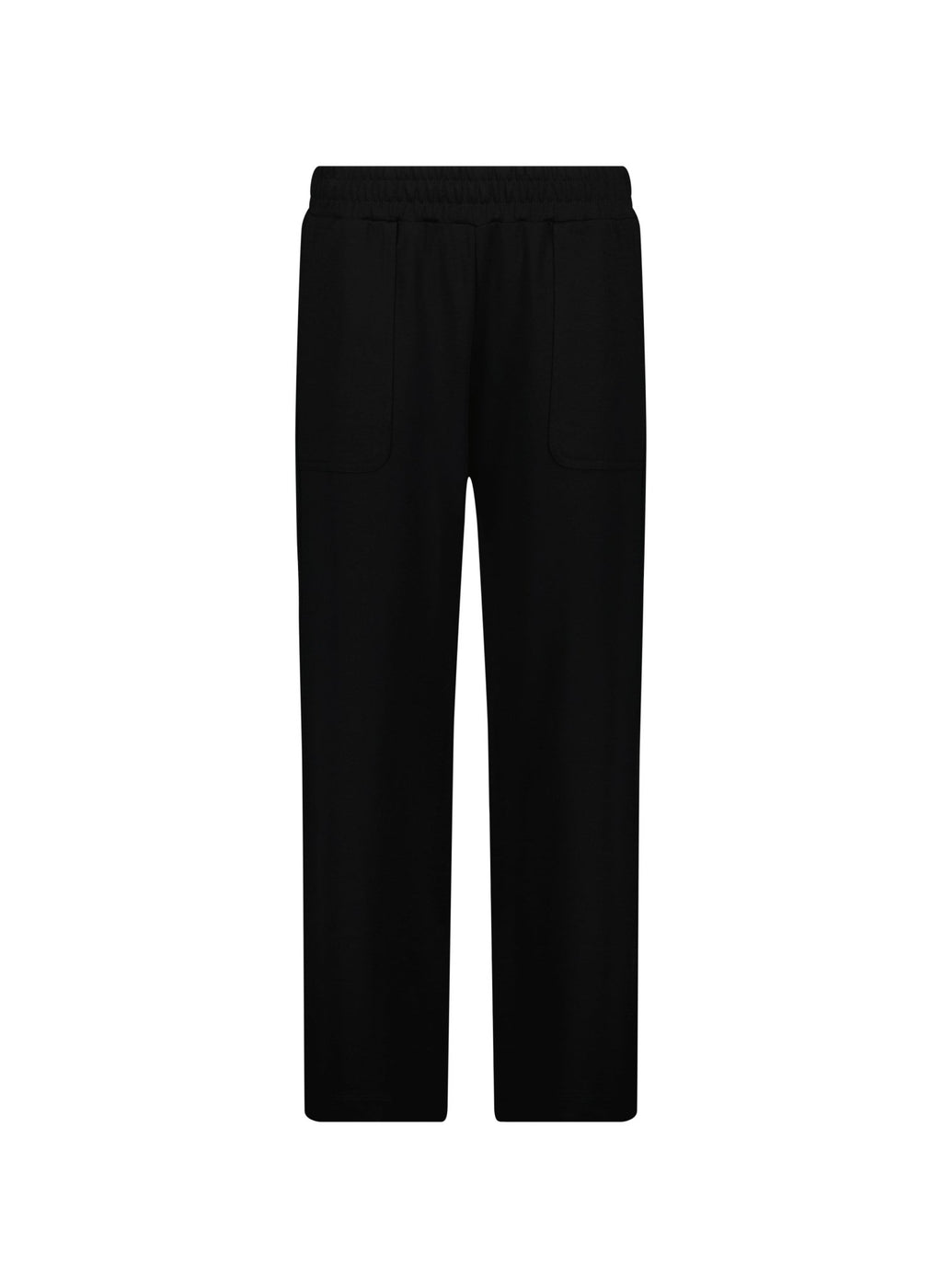 Billie Ponte Carrot Leg Trousers - Caviar Black Baukjen
