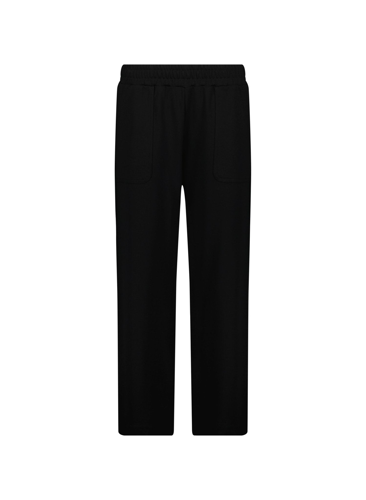 Billie Ponte Carrot Leg Trousers - Caviar Black Baukjen