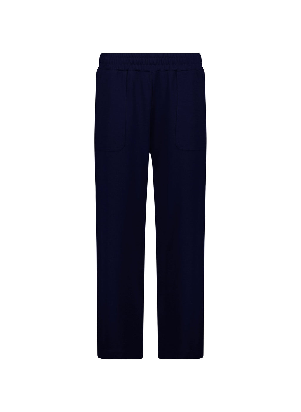 Billie Ponte Carrot Leg Trousers - Classic Navy Baukjen