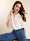 Bryony Organic Cheesecloth Blouse - Pure White Baukjen