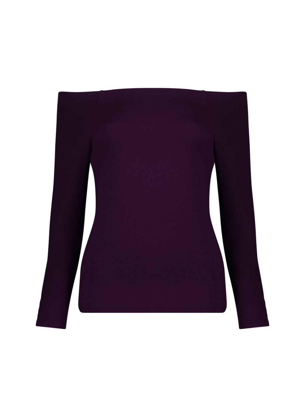 Carla Top with LENZING™ ECOVERO™ - Dark Cherry Baukjen