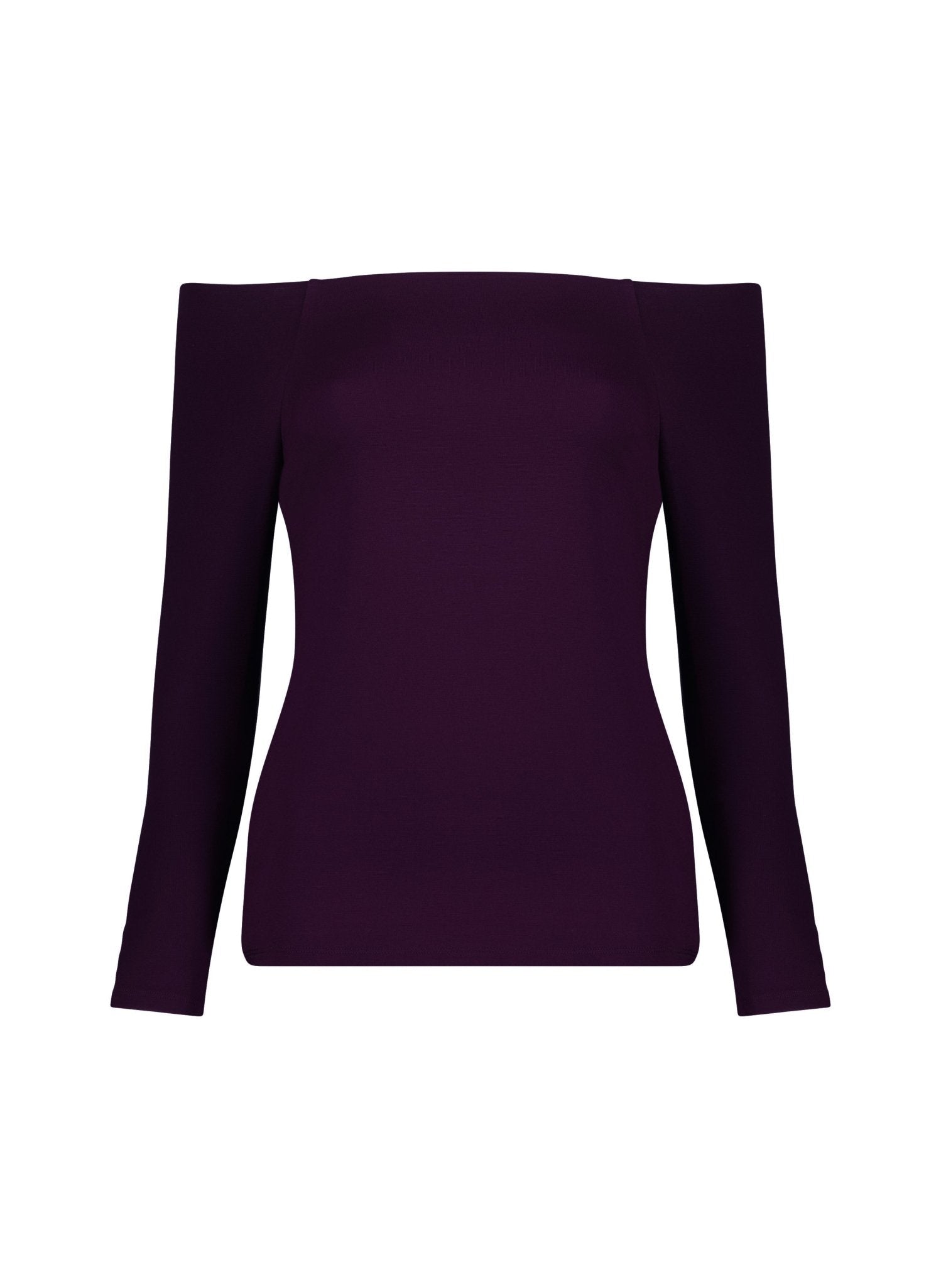 Carla Top with LENZING™ ECOVERO™ - Dark Cherry Baukjen