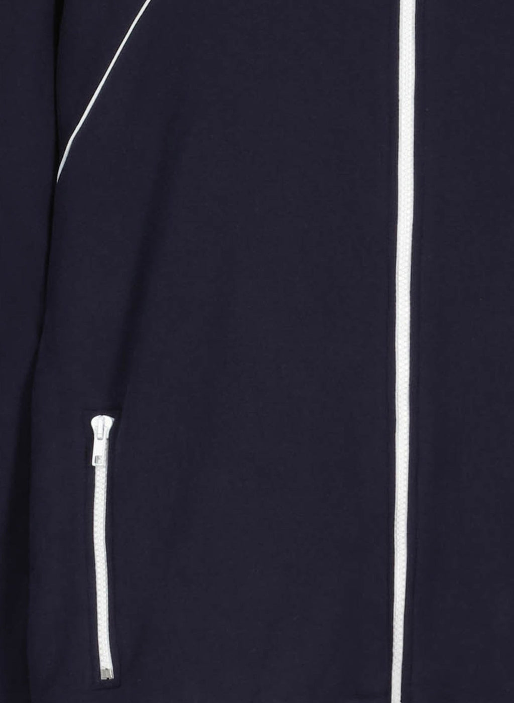 Carter Organic Cotton Zip Through Sweatshirt - Classic Navy Baukjen