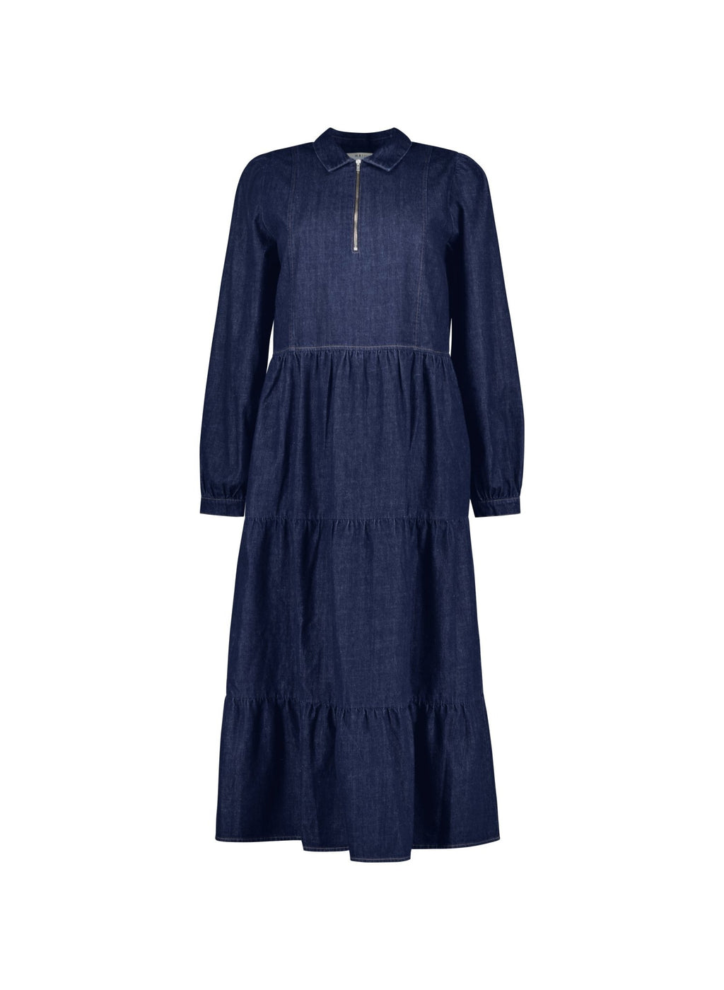 Cody Denim Midi Dress - Indigo Baukjen