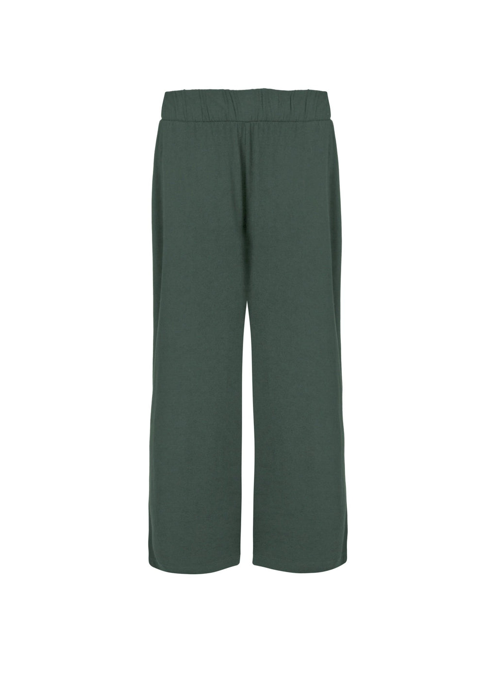 Cropped Palazzo Trousers - Deep Khaki Baukjen