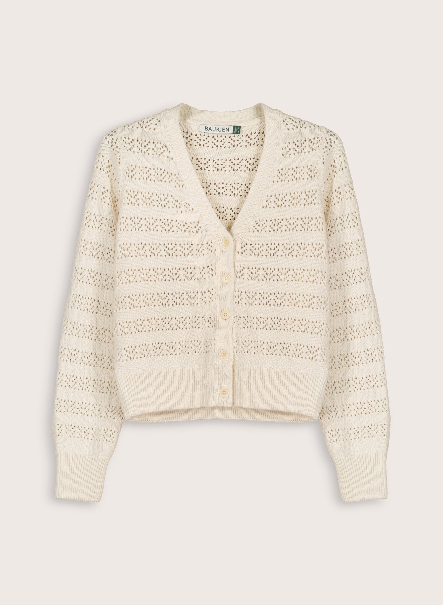 Danae Ecotec® Cardigan - Cream Baukjen