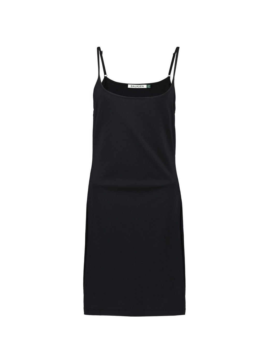 Demi Slip Dress - Caviar Black Baukjen