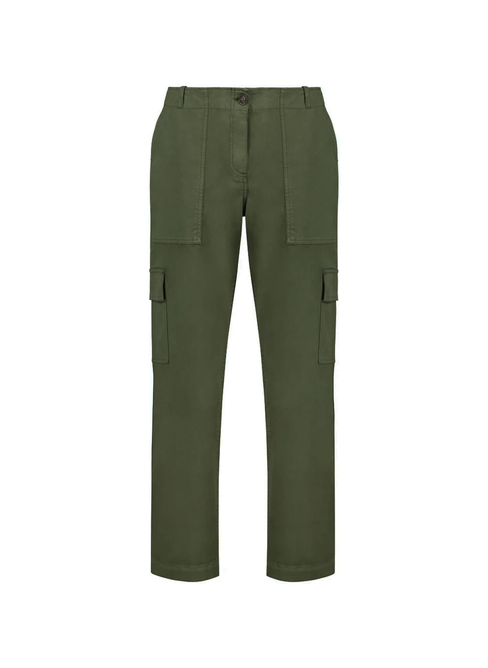 Edith Organic Cotton Cargos - Khaki Baukjen