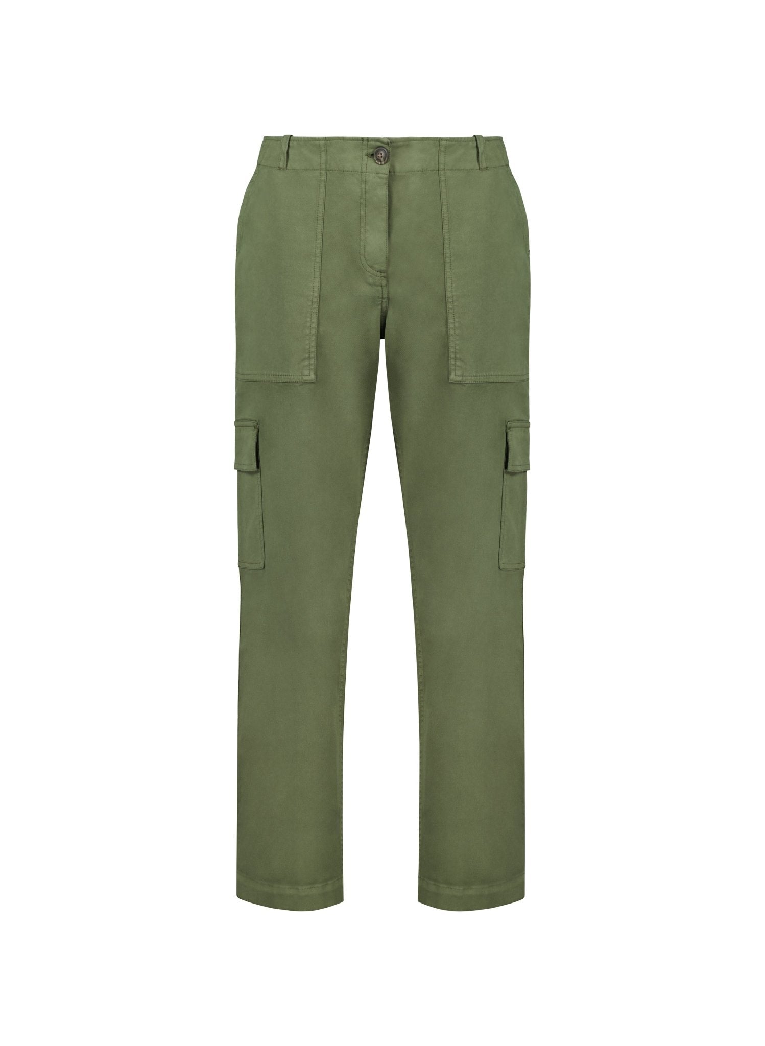 Edith Organic Cotton Cargos - Light Khaki Baukjen