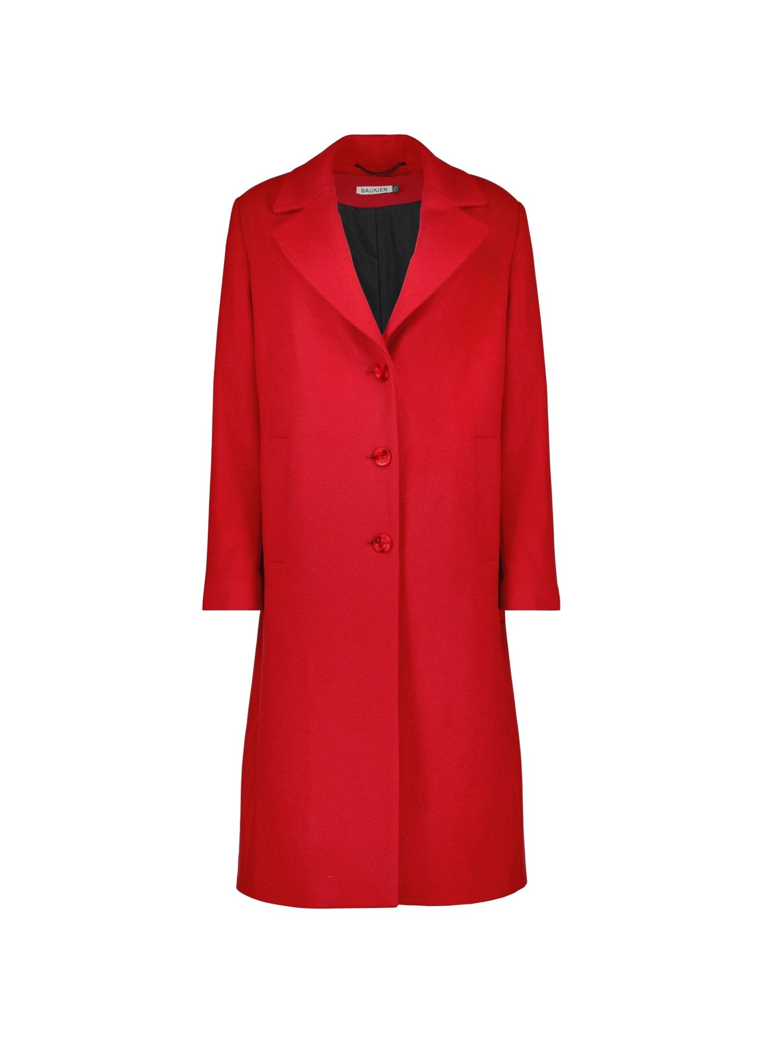 Emanuela Recycled Coat - Red Baukjen