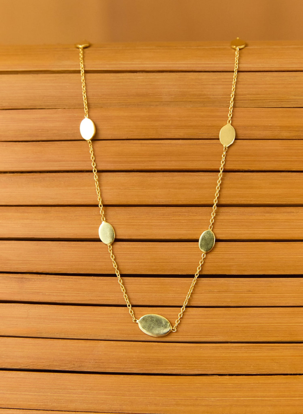Erna Necklace - Gold Baukjen