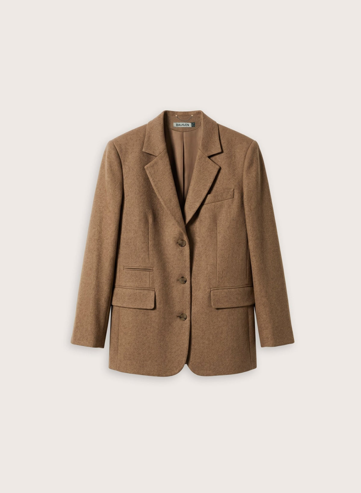 Georgie Oversized Blazer - Camel Baukjen