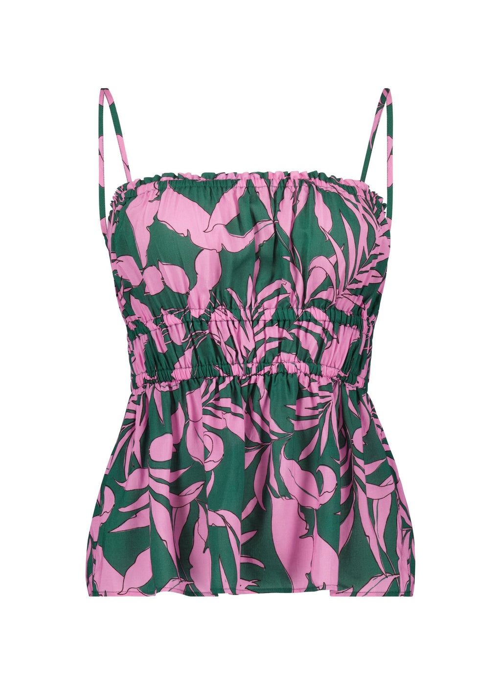 Gina Top with Lenzing™ Ecovero™ - Pink Frond Baukjen