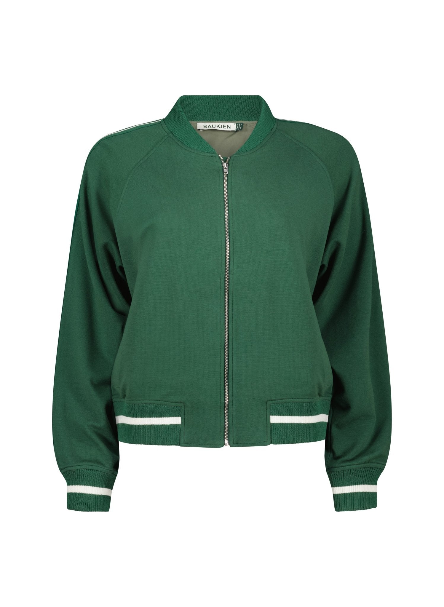 Gretchen Bomber with LENZING™ ECOVERO™ - Forest Green Baukjen