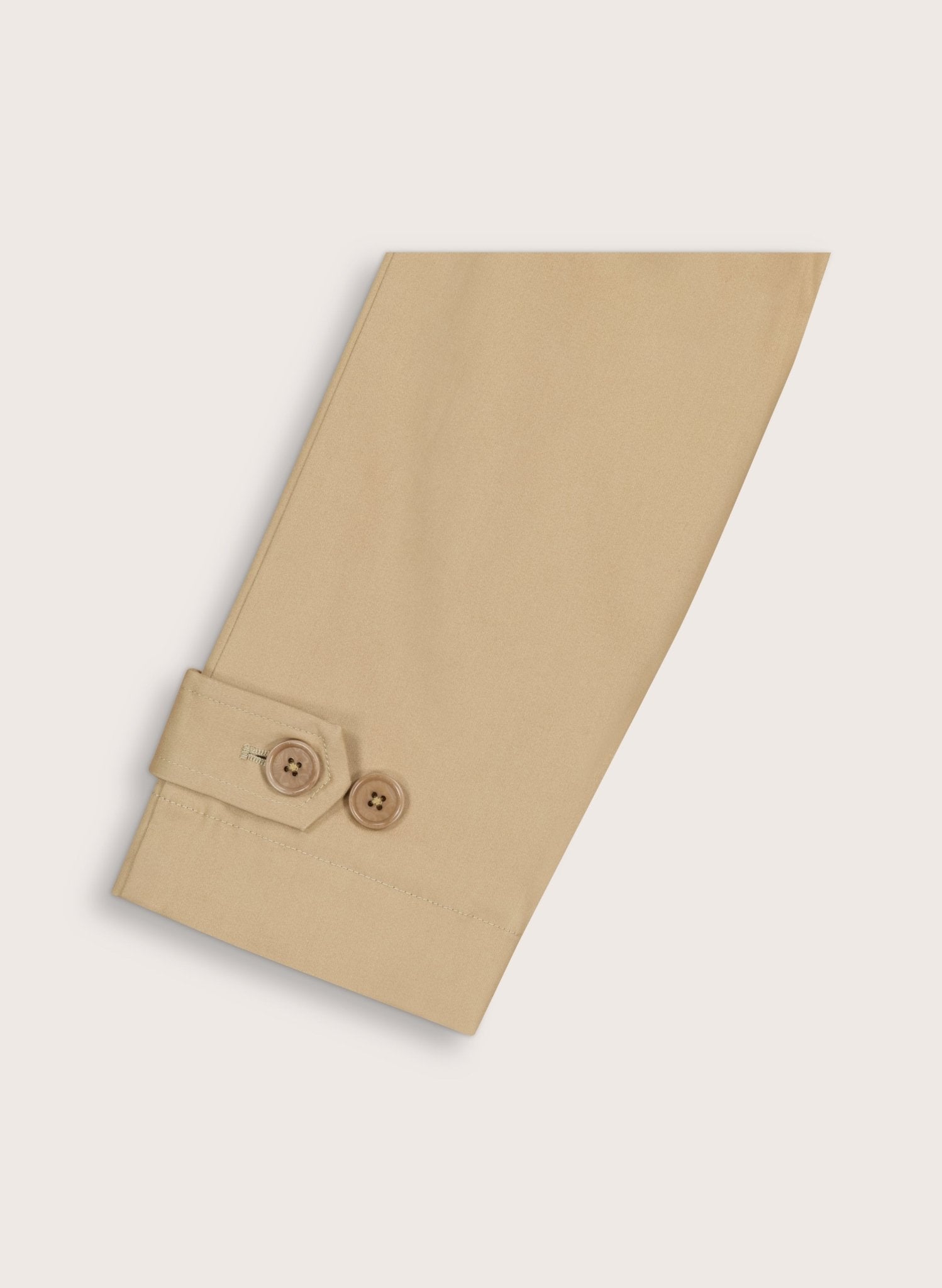 Hazel Organic Cotton Mac Coat - Sand Baukjen