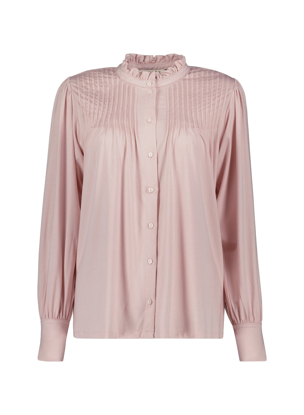 Imken Long Sleeve Blouse - Powder Pink Baukjen