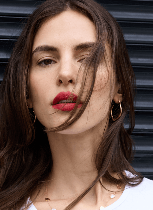 Inez Wave Hoop Earrings - One Size Baukjen