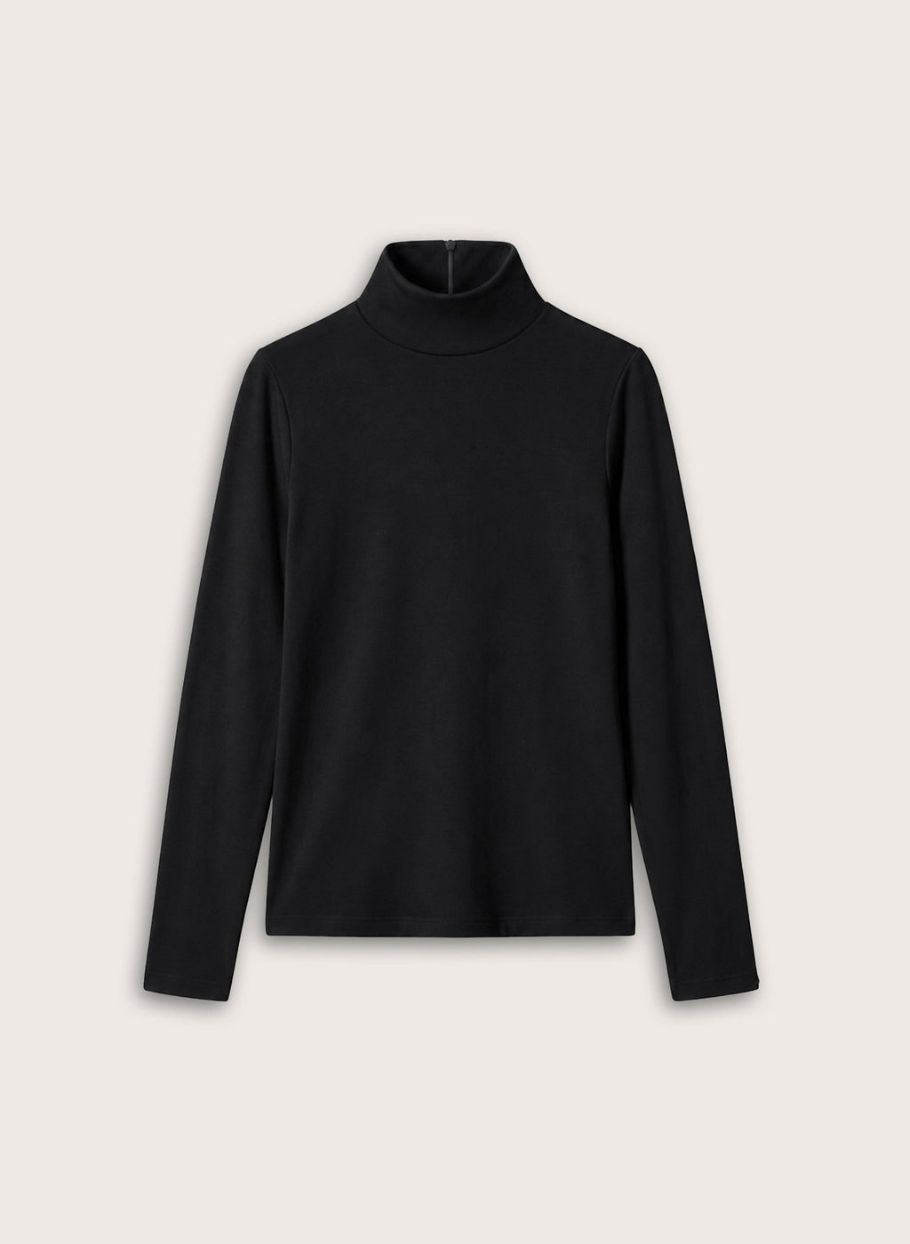 Isla Turtleneck Top - Black Baukjen