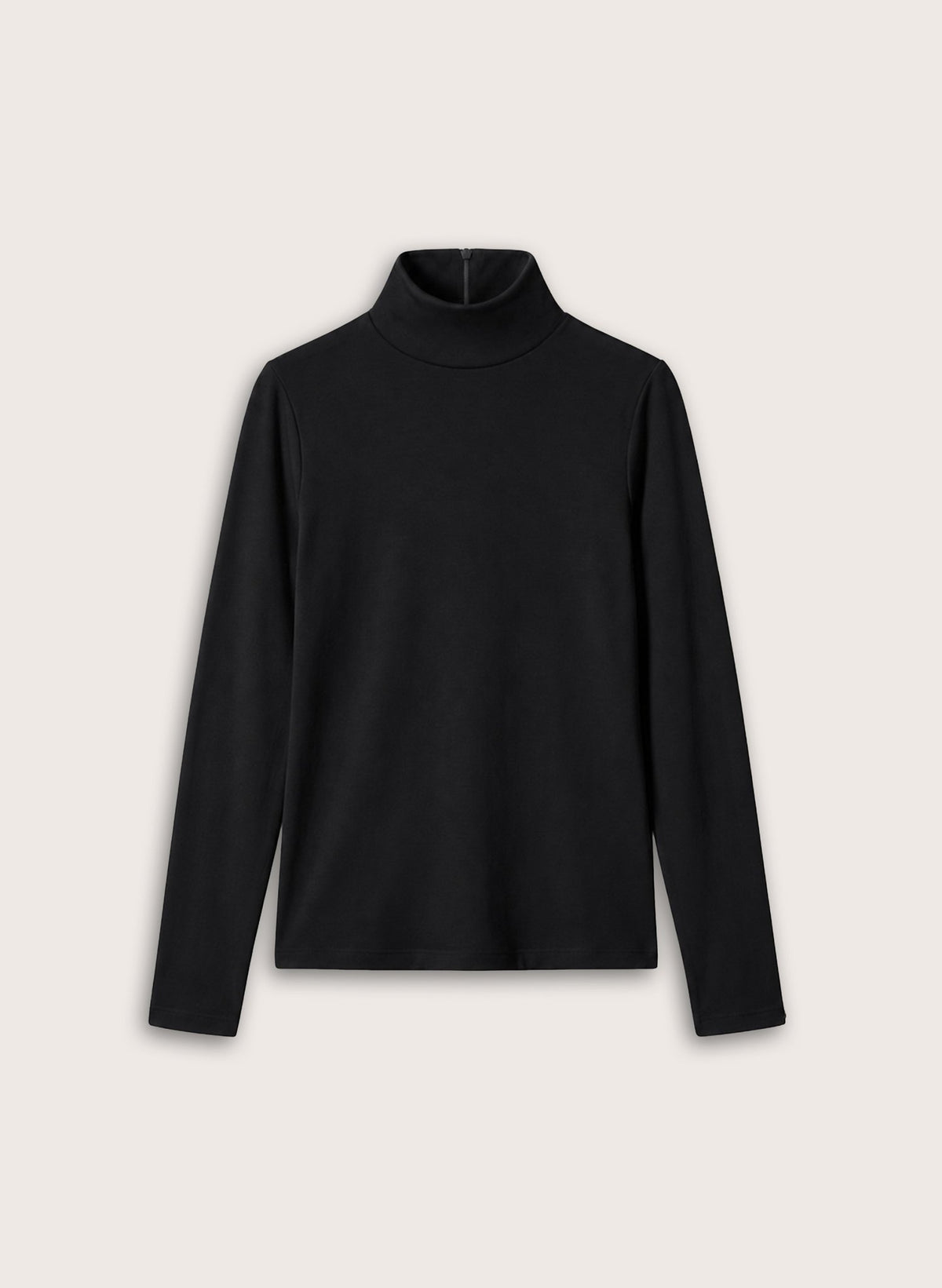 Isla Turtleneck Top - Black Baukjen