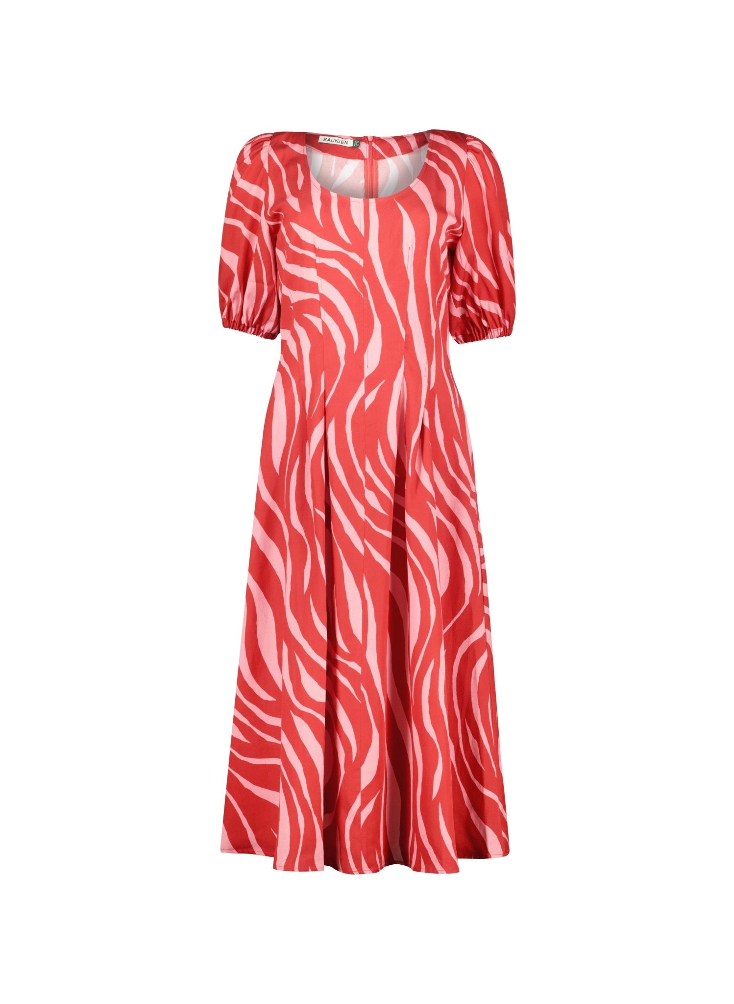 Jazlyn Dress with Tencel ™ - Crimson Zebra Baukjen