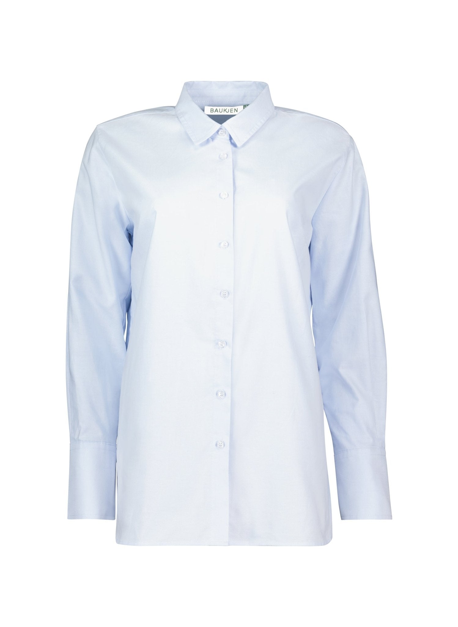 Kaya Organic Cotton Shirt - Pale Blue Baukjen