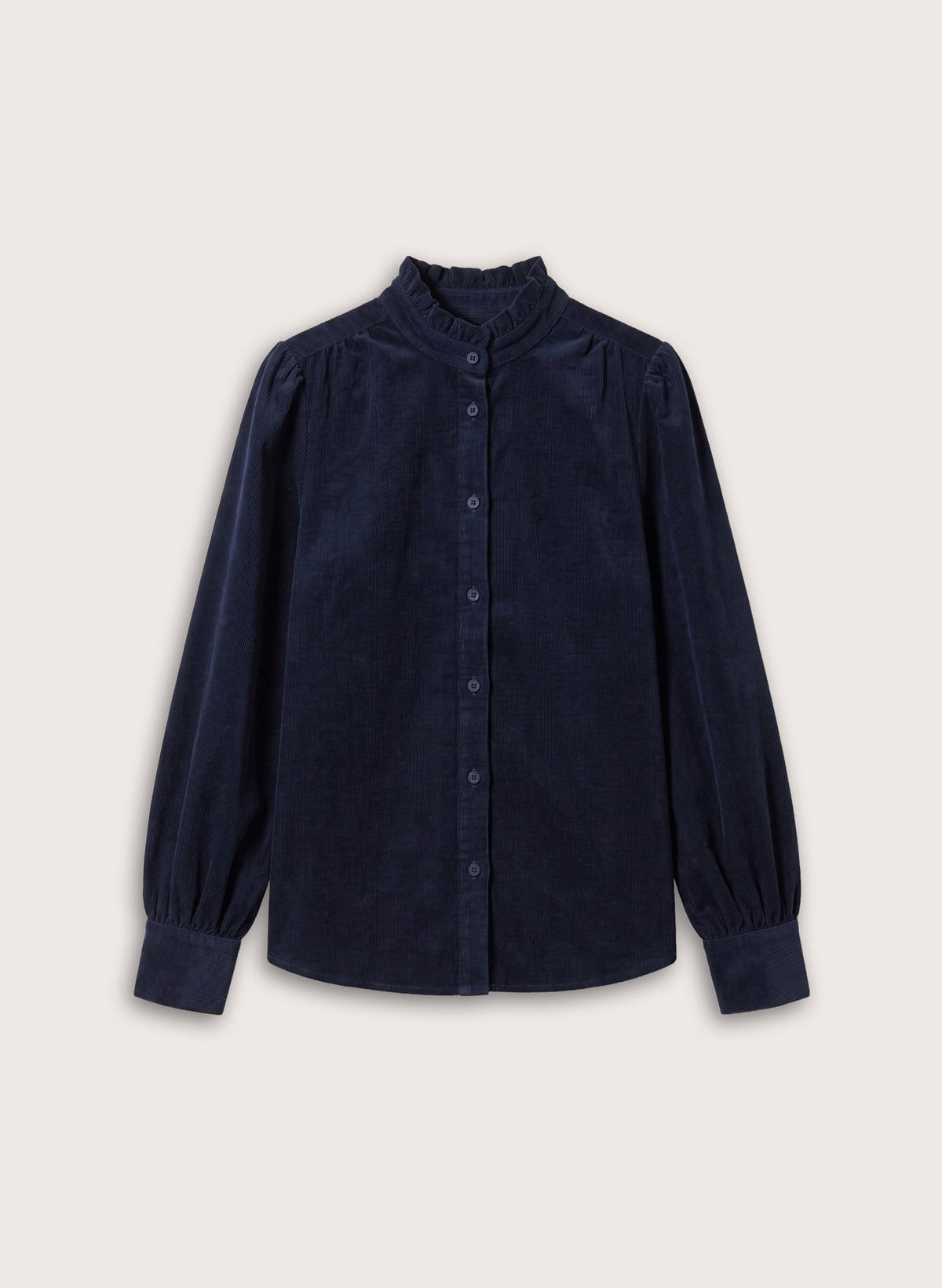 Luisa Corduroy Blouse - Deep Indigo Baukjen