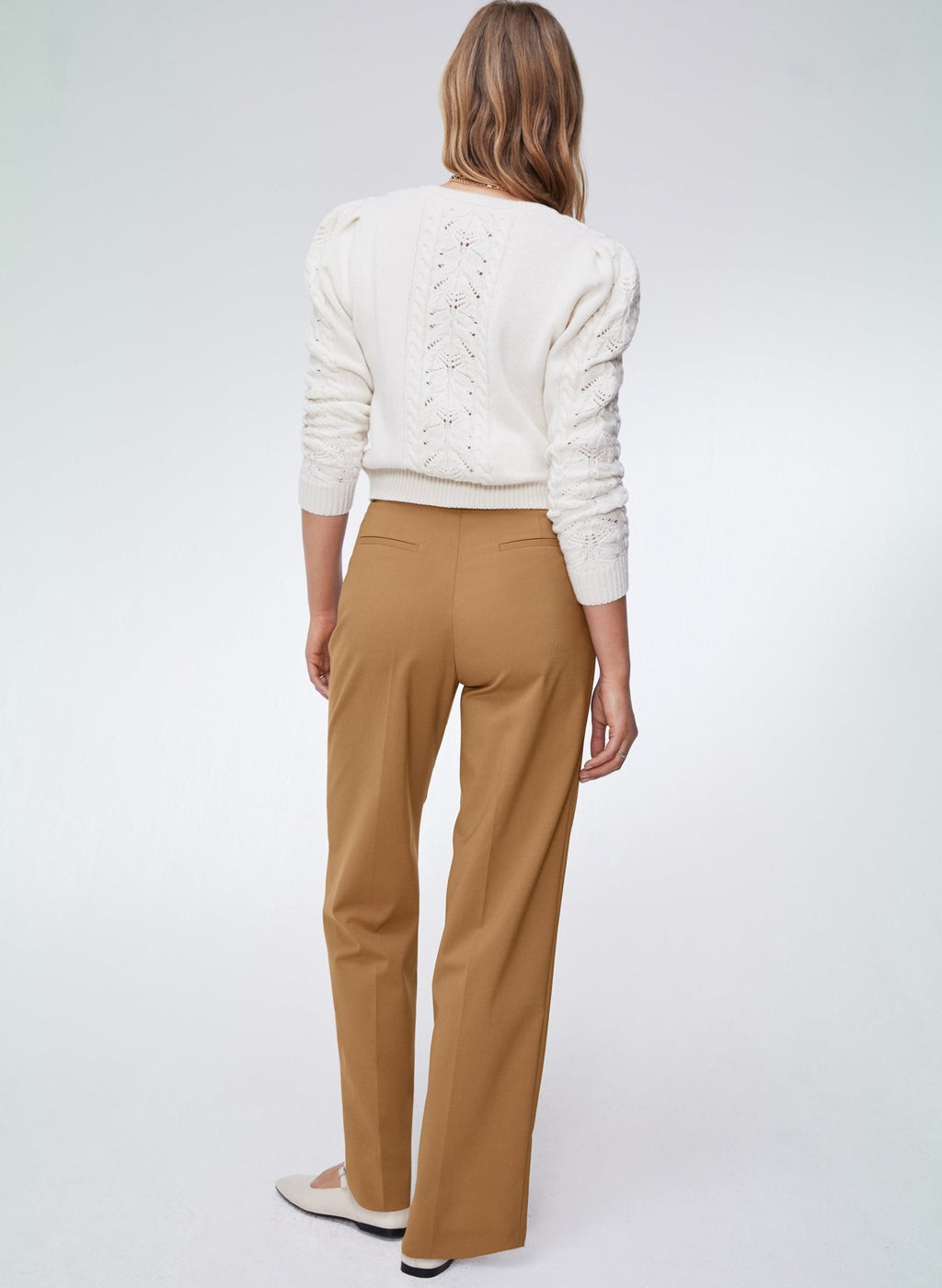 Magnolia Upcycled Trousers - Butterscotch Baukjen