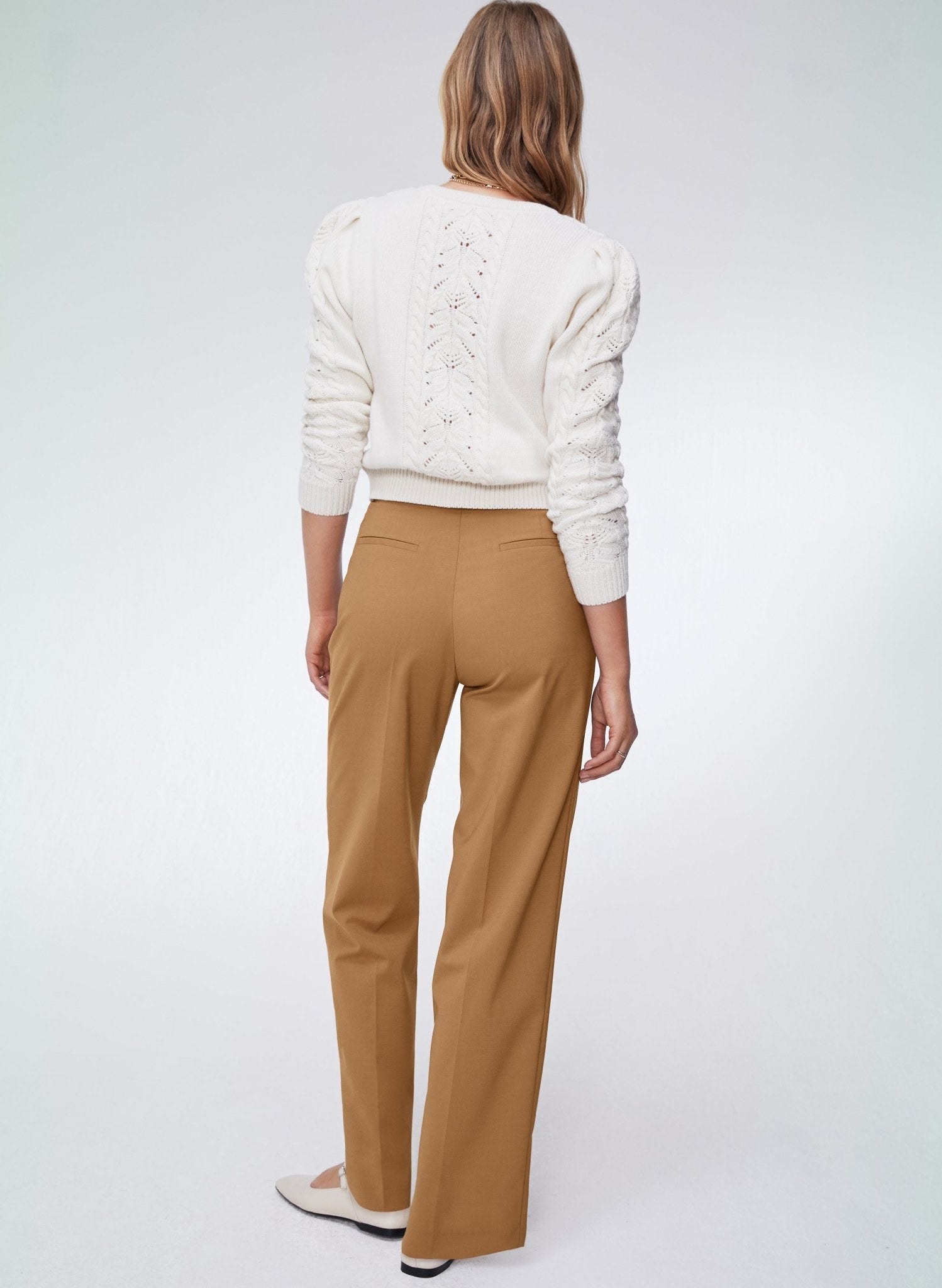 Magnolia Upcycled Trousers - Butterscotch Baukjen