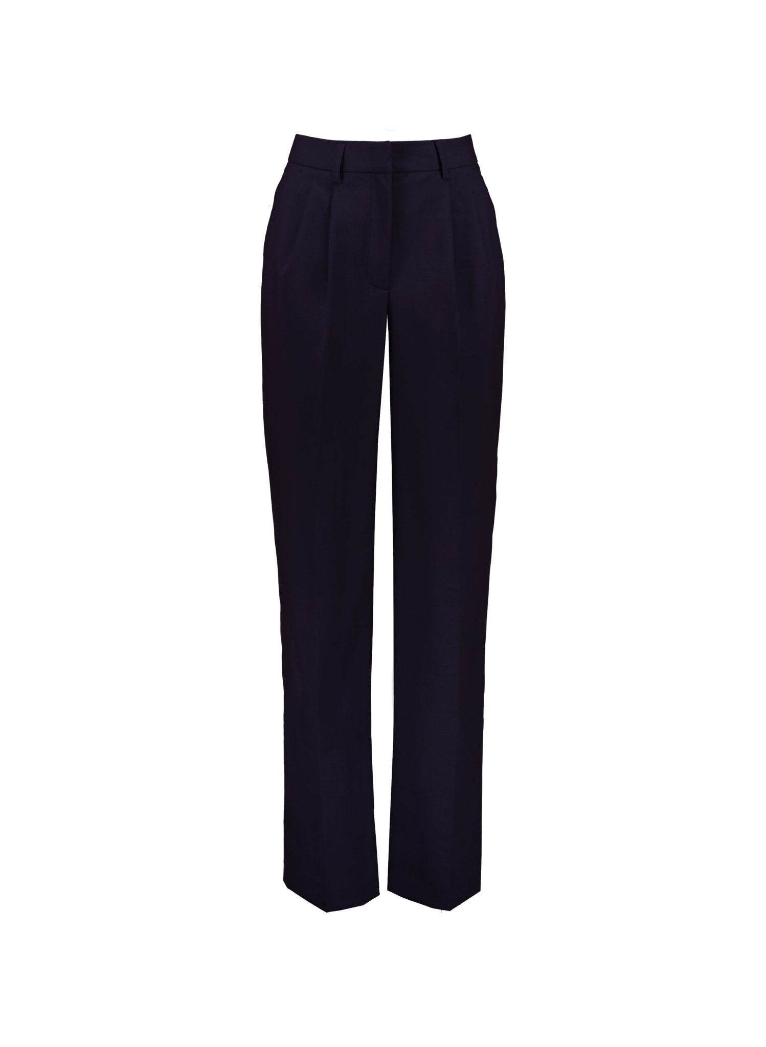 Magnolia Upcycled Trousers - Classic Navy Baukjen