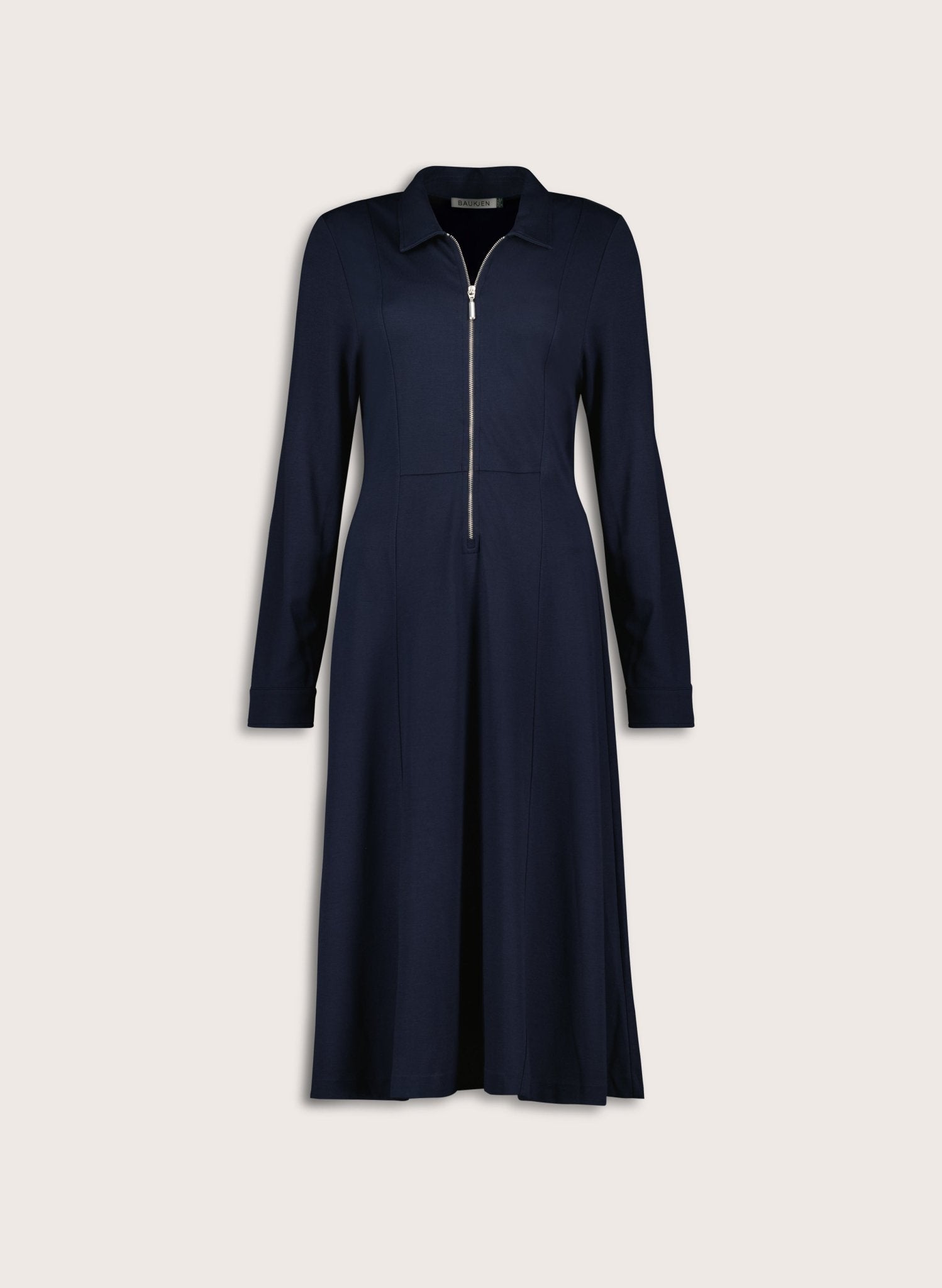 Mariposa Ponte Midi Dress - Classic Navy Baukjen