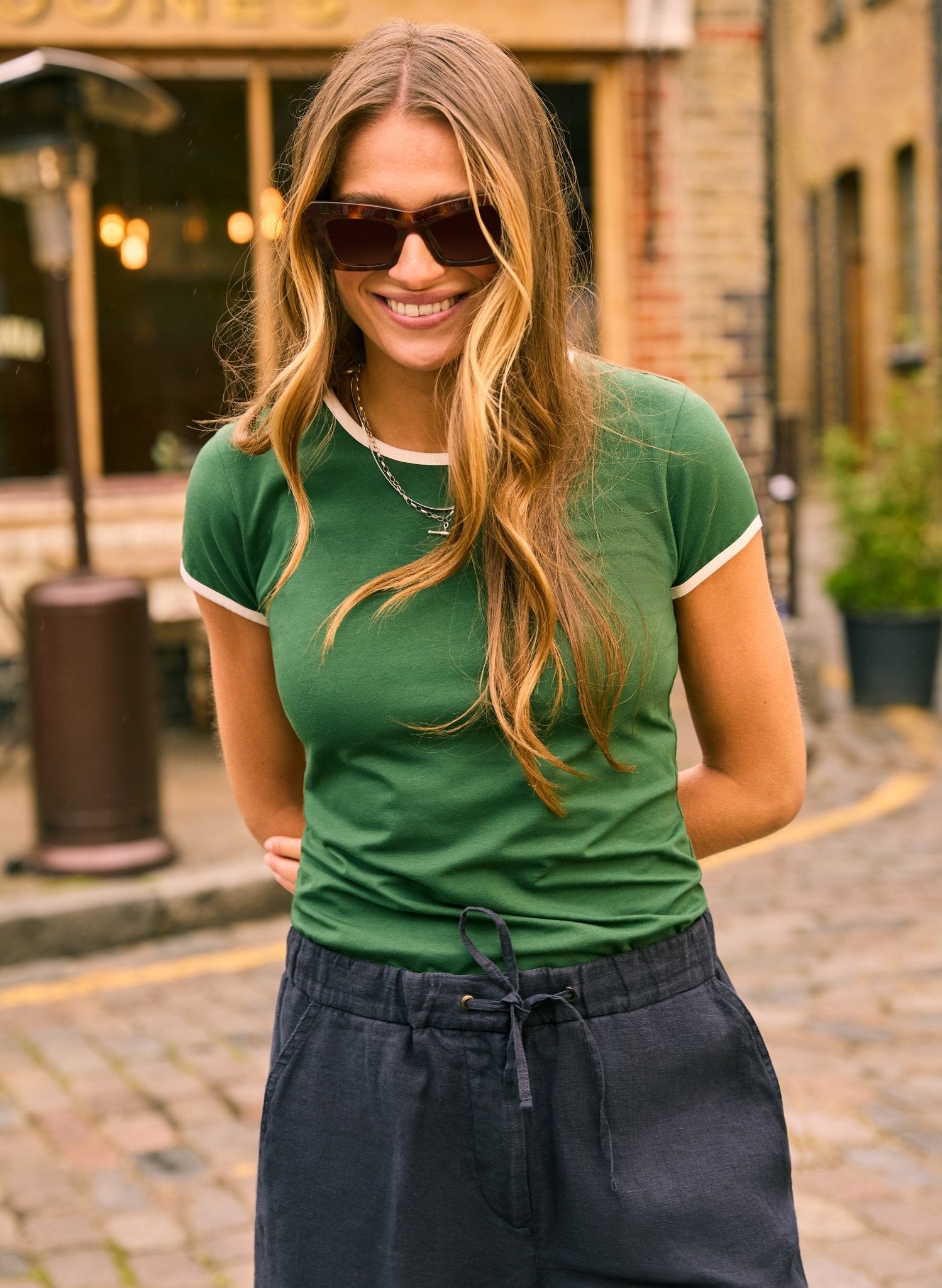 Marlowe Hemp Shorts - Indigo Baukjen