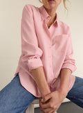 Martyna Relaxed Shirt - Soft Pink Baukjen