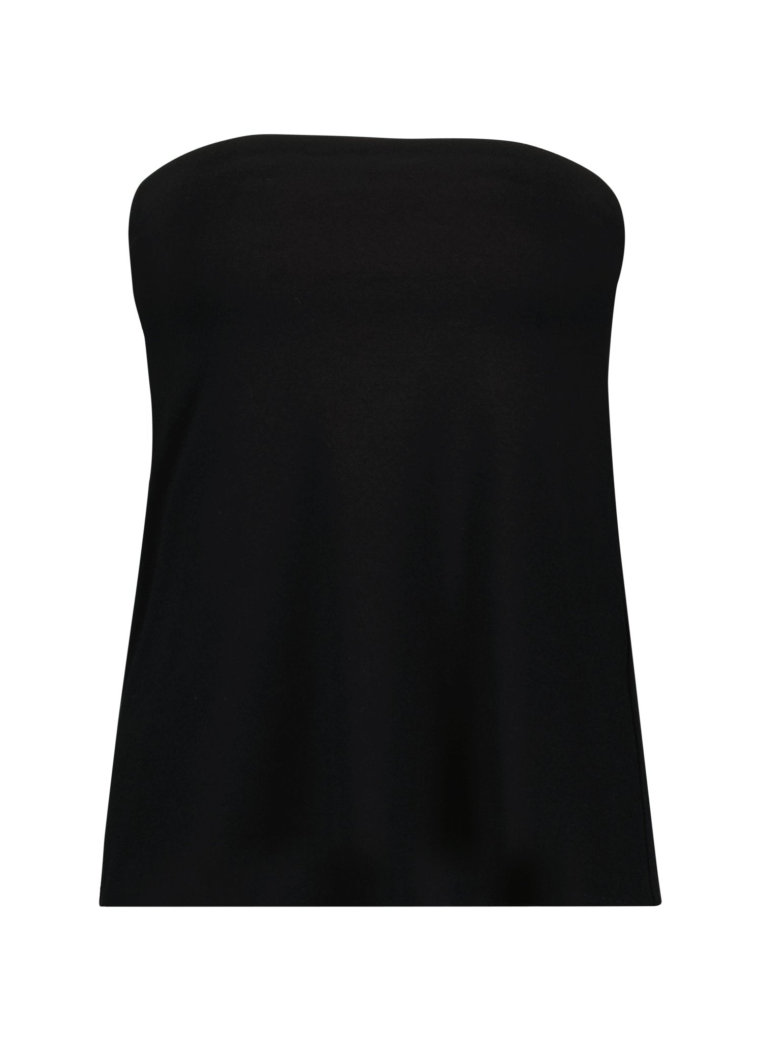 Meg Bandeau Top - Caviar Black Baukjen