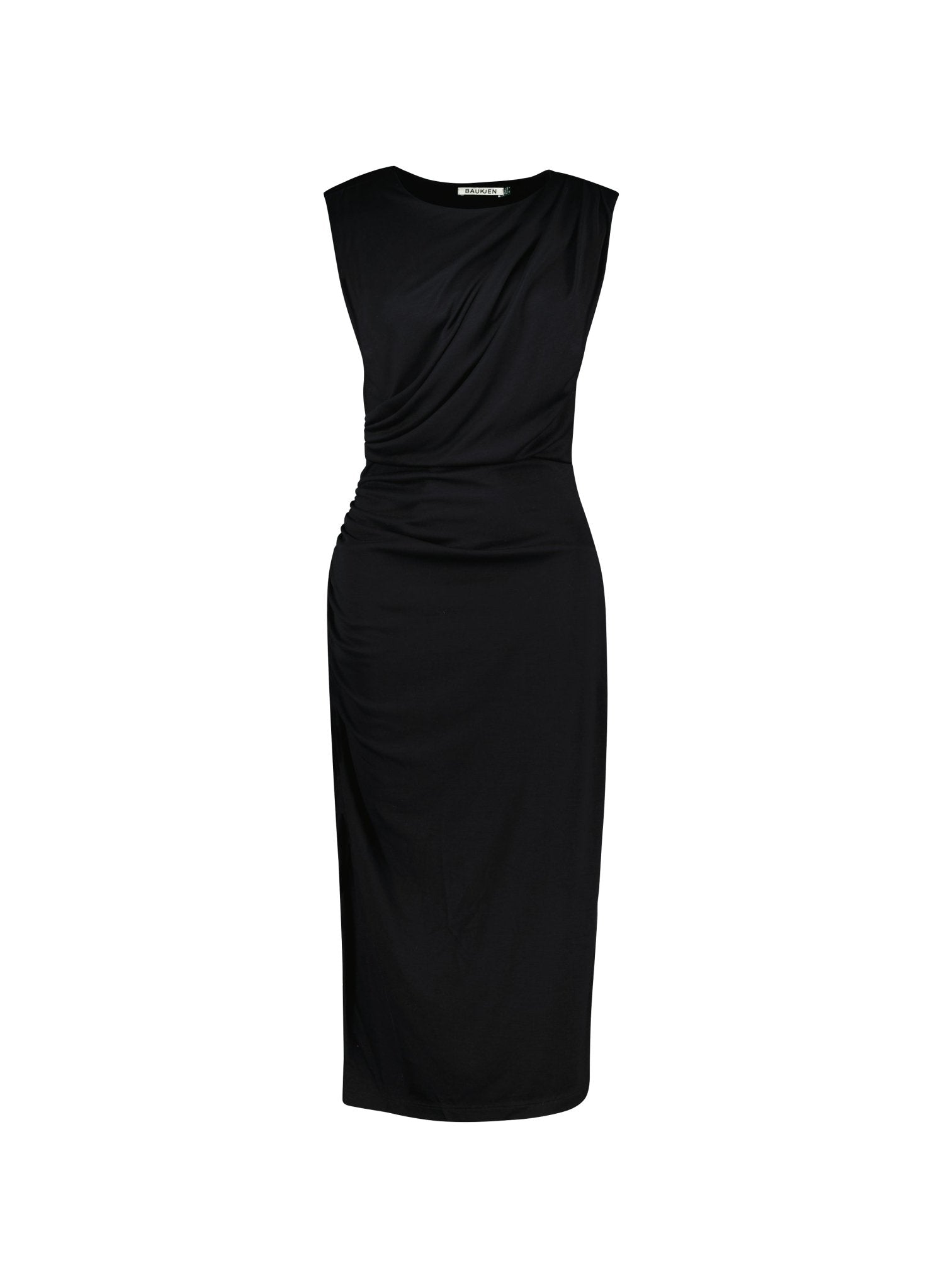 Michaela Dress with TENCEL™ - Caviar Black Baukjen