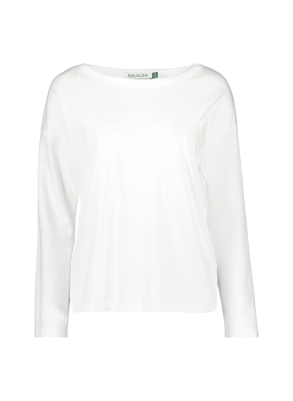 Montrose Organic Cotton Relaxed Top - Pure White Baukjen