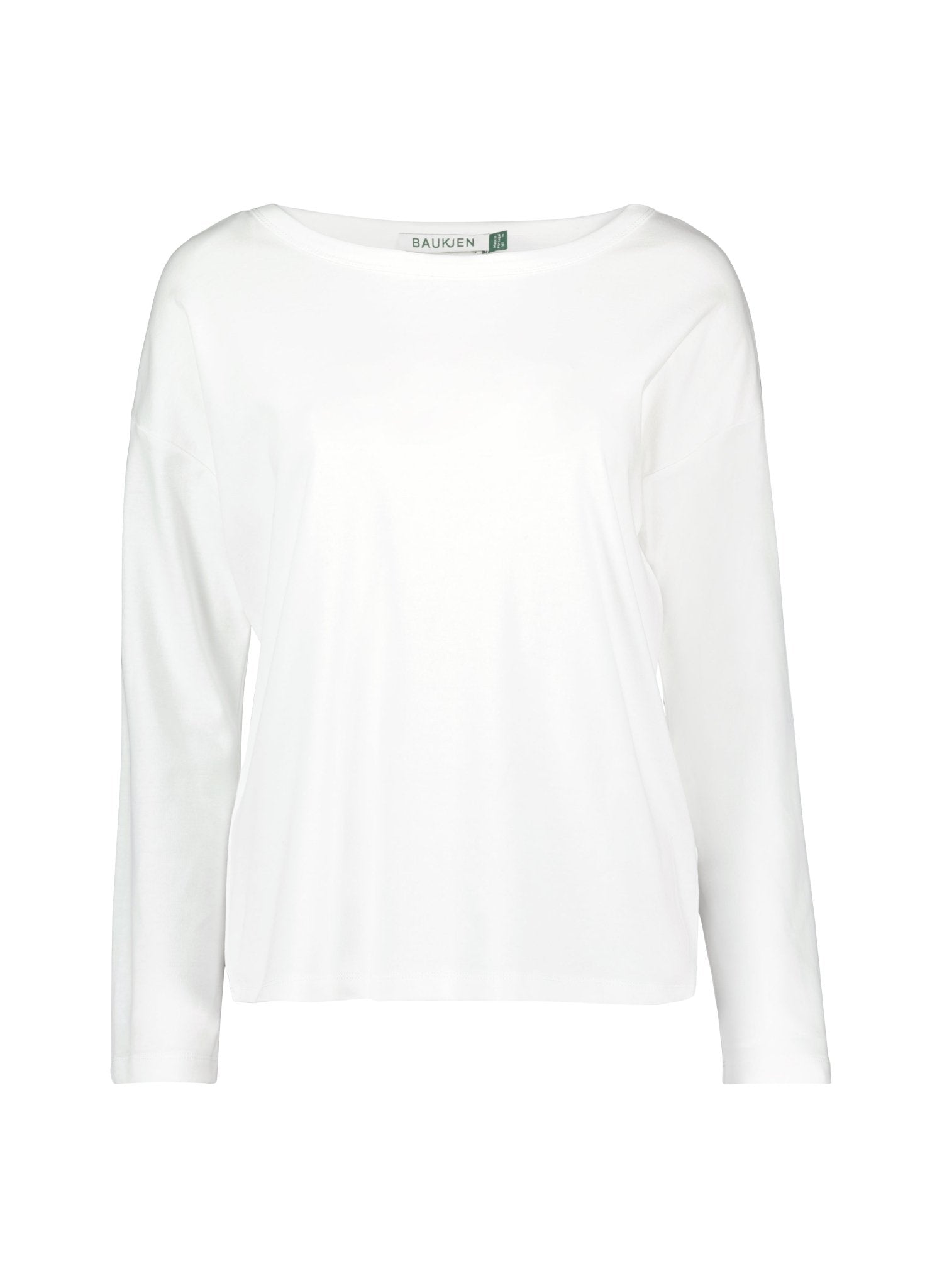 Montrose Organic Cotton Relaxed Top - Pure White Baukjen
