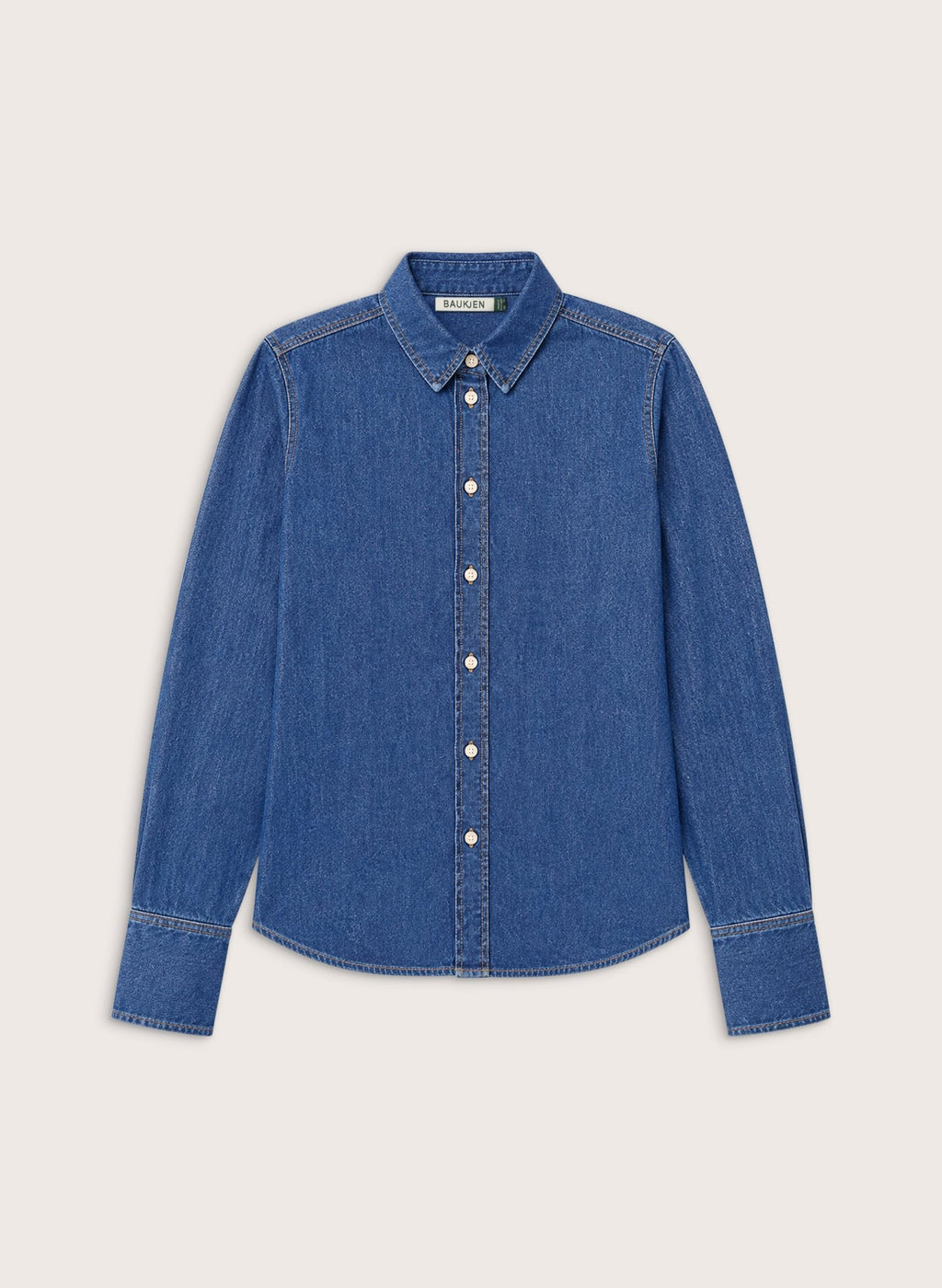 Niki Chambray Shirt - Indigo Baukjen