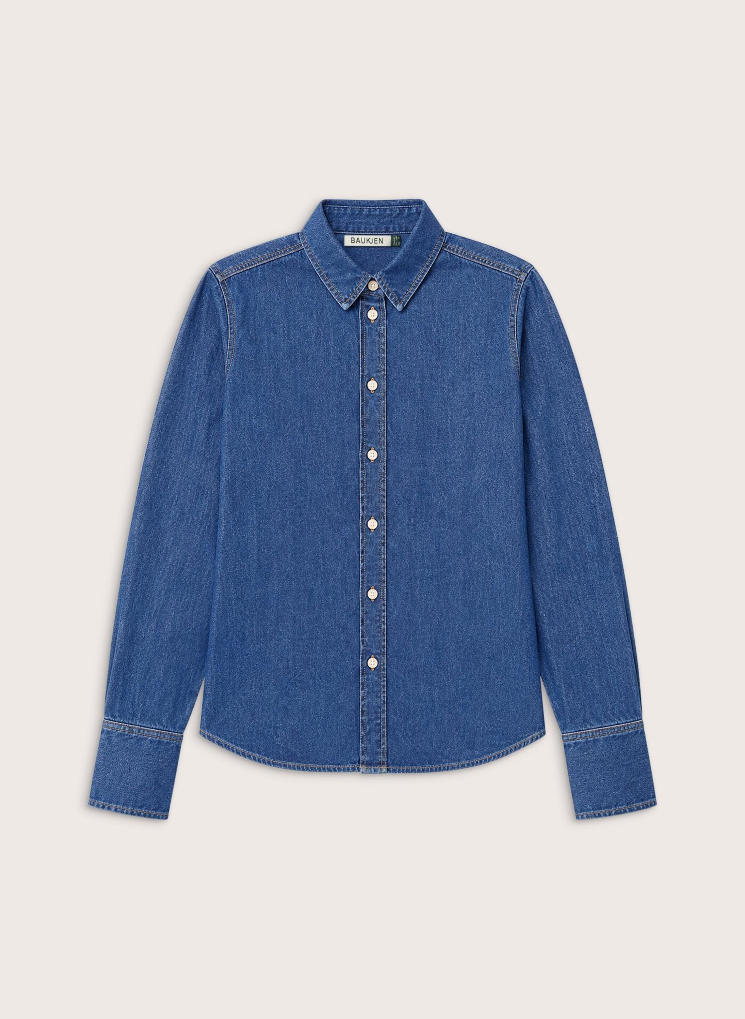 Niki Chambray Shirt - Indigo Baukjen
