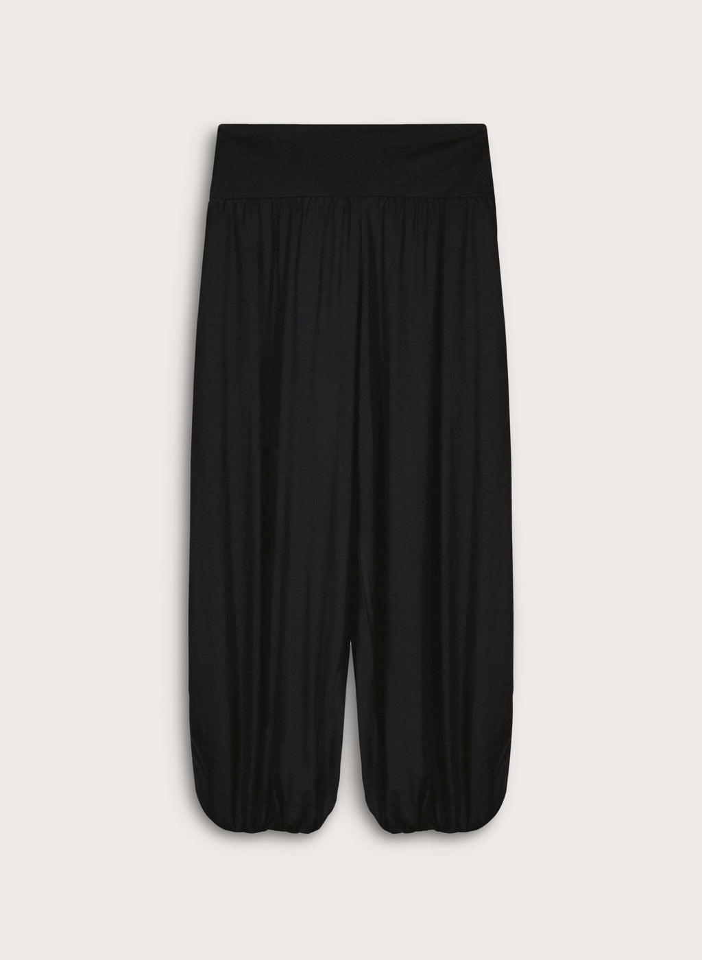 Otis Jersey Balloon Trousers - Caviar Black Baukjen