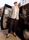 Otis Jersey Balloon Trousers - Caviar Black Baukjen