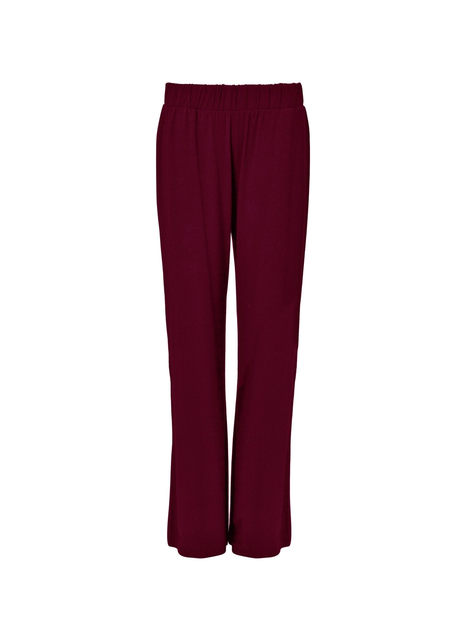 Palazzo Trousers - Burgundy Baukjen